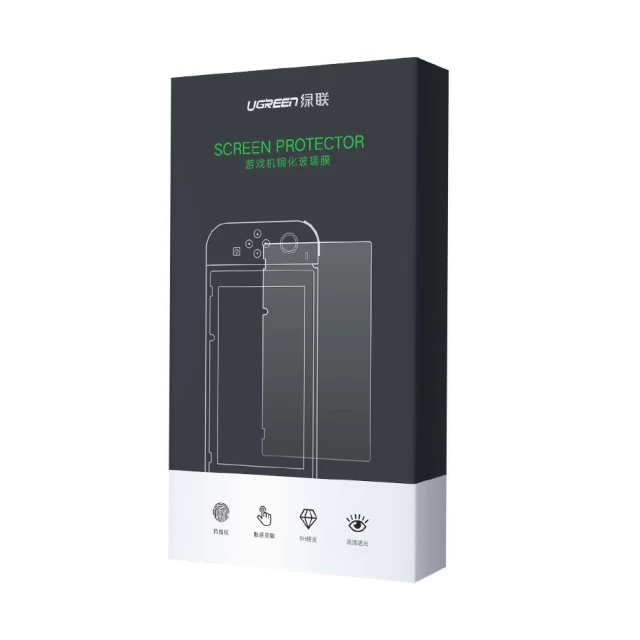 Защитное стекло Ugreen 2x Tempered Glass for Nintendo Switch Transparent (UGR674CL)