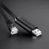 Кабель Ugreen USB-A to Ethernet RJ45 1.5m Black (UGR597BLK)