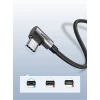 Кабель Ugreen USB-A to USB Type-C 3A 1m Gray (6957303859412)
