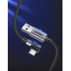 Кабель Ugreen USB-A to USB Type-C 3A 2m Gray (UGR1129BLK)