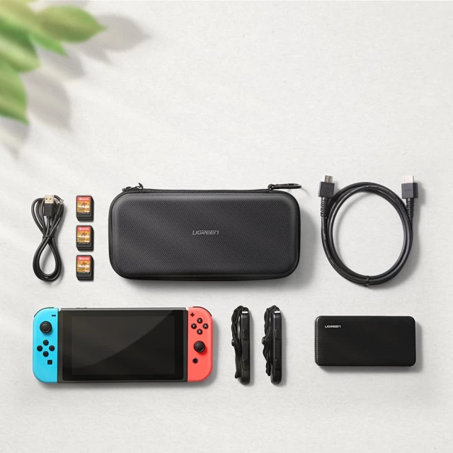 Чохол Ugreen Case Box for Nintendo Switch and Accessories 26cm x 12cm x 4cm Black (UGR482BLK)
