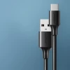 Кабель Ugreen Quick Charge USB-A to USB Type-C 3A 0.25m Black (6957303861149)