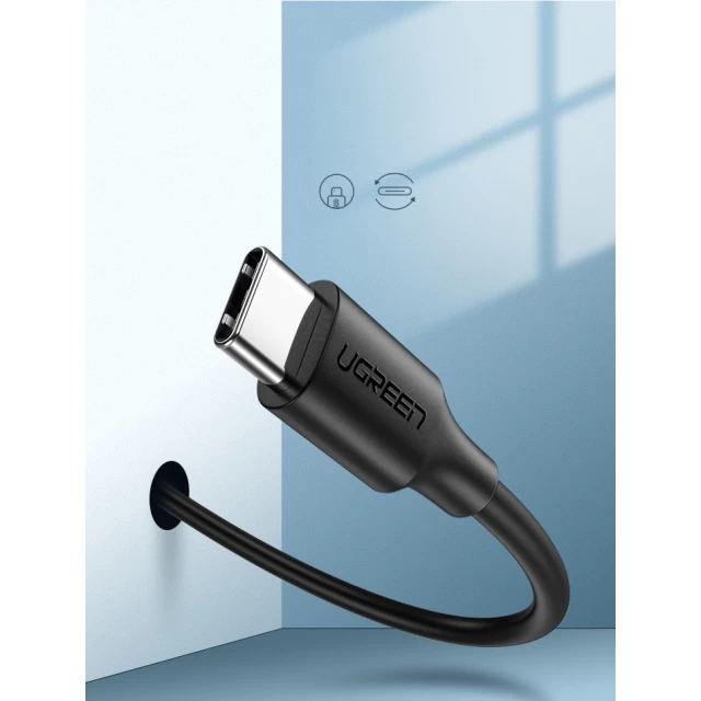 Кабель Ugreen USB-A to USB Type-C 2A 1m Black (6957303861163)