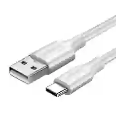 Кабель Ugreen US287 USB-A to USB-C Fast Charging 18W 0.25m White (60119)