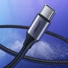 Кабель Ugreen Quick Charge USB-A to USB Type-C 3A 0.5m Gray (6957303861255)