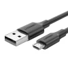 Кабель Ugreen US289 USB-A to microUSB Fast Charging 18W 0.5m Black (60135)