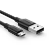 Кабель Ugreen USB-A to micro USB 2.4A 1.5m Black (UGR1417)