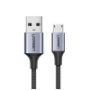 Кабель Ugreen USB-A to micro USB 0.5m Gray (6957303861453)