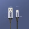 Кабель Ugreen USB-A to micro USB 1m Gray (6957303861460)