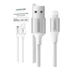 Кабель Ugreen US199 USB-A to Lightning 2.4A 1m Silver (60161)