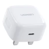 Мережевий зарядний пристрій Ugreen QC UK 20W USB-C White (CD137)