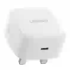 Мережевий зарядний пристрій Ugreen QC UK 20W USB-C White (CD137)
