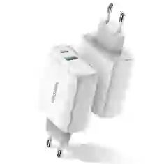 Мережевий зарядний пристрій Ugreen FC/QC 36W USB-C | USB-A White (60468 CD170)
