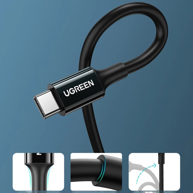 Кабель Ugreen USB Type-C to USB Type-C 1m White (UGR1288WHT)