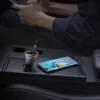 Автомобільний зарядний пристрій Ugreen Car Charger with 12V Cigarette Lighter Socket USB Type-C/USB-A 24W Silver (UGR987GRY)