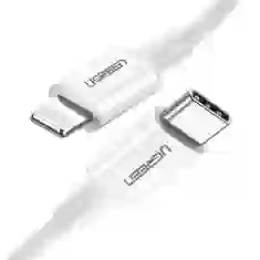 Кабель Ugreen USB Type-C to Lightning 3A 0.25m White (UGR1291WHT)
