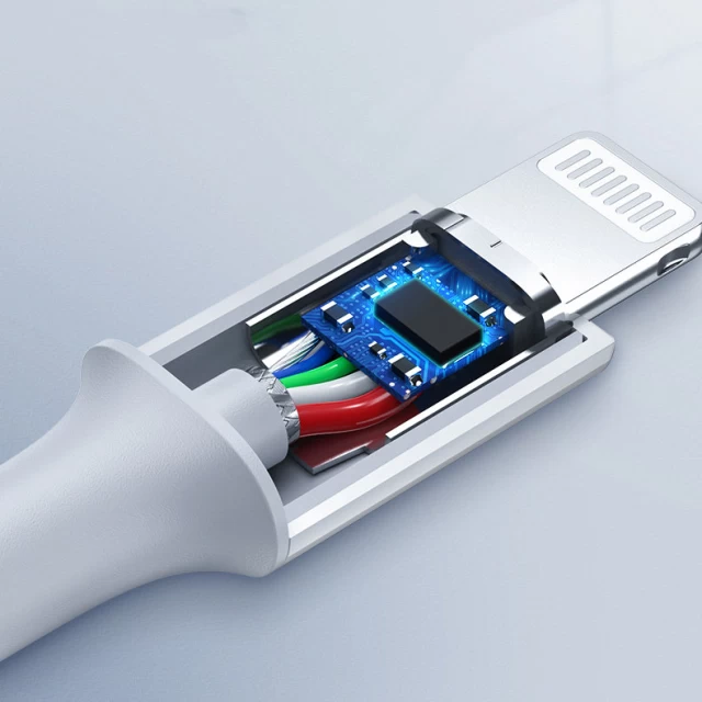 Кабель Ugreen MFi USB Type-C Cable to Lightning 3A 2m White (UGR1289WHT)