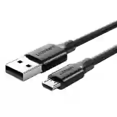 Кабель Ugreen US289 USB-A to microUSB 18W 3m Black (60827)