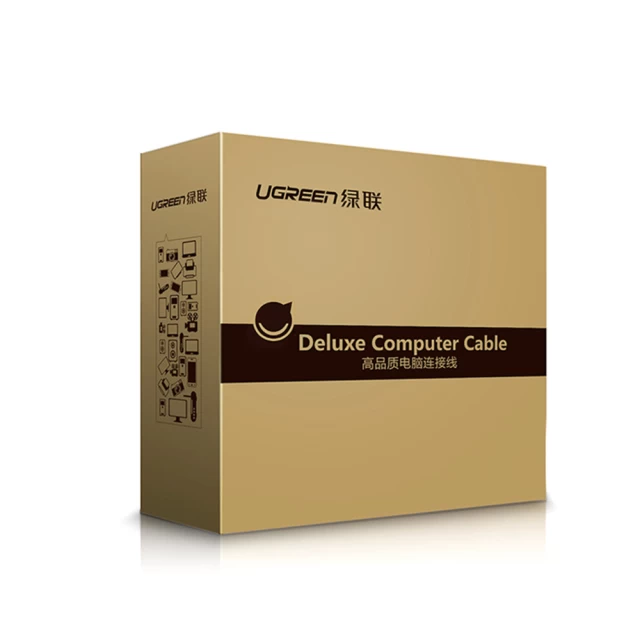 Кабель Ugreen DisplayPort 1.4 8K 2m Gold (UGR284)