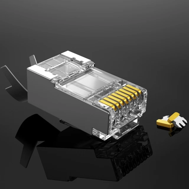 Модульная вилка Ugreen 10x Modular Plug RJ45 Plug 8P8C Cat 6A (UGR687)