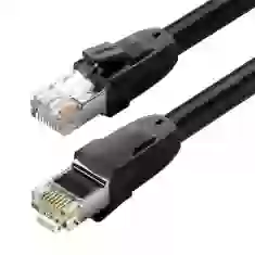 Кабель Ugreen NW121 Ethernet RJ45 Cat 8 T568B 1.5m Black (UGR1380BLK)
