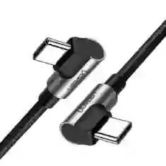Кабель Ugreen US323 Angled USB-C to USB-C PD 60W 2m Black (70531-Ugreen)