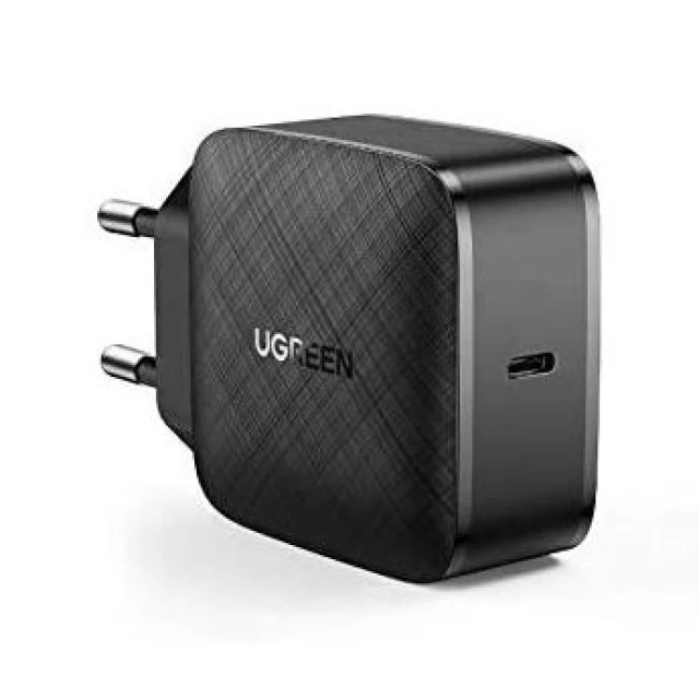 Сетевое зарядное устройство Ugreen FC/QC 65W USB-C Black (CD217 70817)