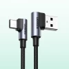 Кабель Ugreen USB-A to USB-C 3m Black (6957303878758)