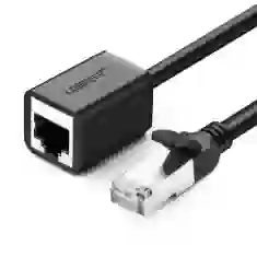 Кабель-удлинитель Ugreen Ethernet RJ45 (Male) to RJ45 (Female) 1000Mbps 0.5m Black (6957303882786)