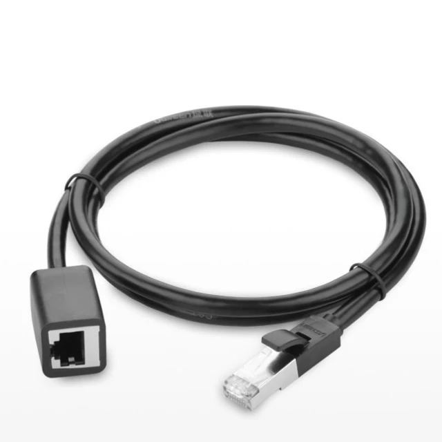 Кабель Ugreen Ethernet RJ45 Cat 6 FTP 1000Mbps 2m Black (6957303882816)