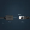 Кабель Ugreen Ethernet RJ45 Cat 6 FTP 1000Mbps 3m Black (6957303882823)