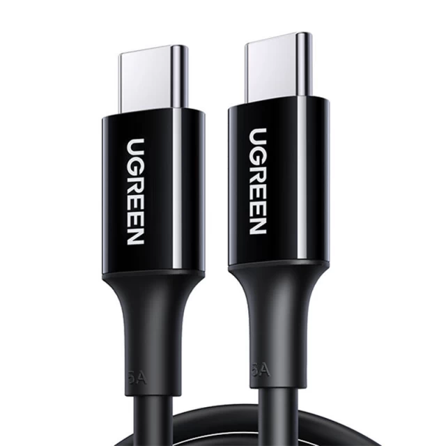 Кабель Ugreen US300 USB-C to USB-C 100W 1m Black (80371-Ugreen)