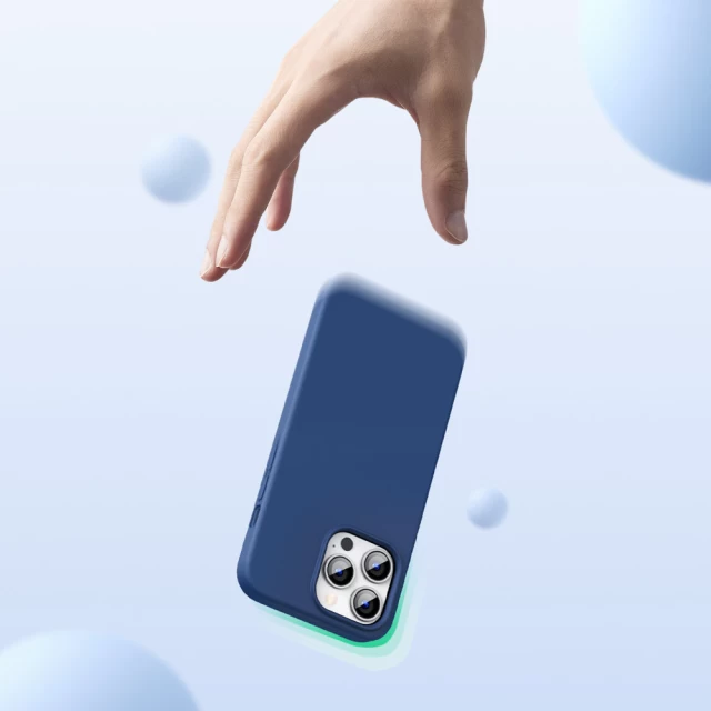 Чохол Ugreen Rubber Flexible Silicone для iPhone 13 Pro Blue (UGR1253BLU)