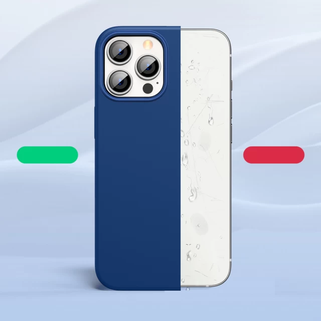 Чохол Ugreen Rubber Flexible Silicone для iPhone 13 Pro Blue (UGR1253BLU)