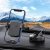 Автотримач Ugreen Mobile Phone Holder Car with Strong Suction Cup for Dashboard & Window Black (UGR1381BLK)