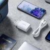 Мережевий зарядний пристрій Ugreen 30W USB-C with USB-C to USB-C Cable 2m White (90472)