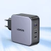 Сетевое зарядное устройство Ugreen 140W 2xUSB-C | USB-A with USB-C to USB-C Cable 1.5m Grey (90549-ugreen)