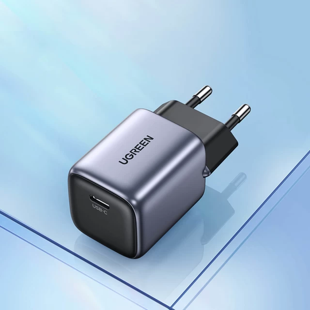 Мережевий зарядний пристрій Ugreen Nexode Mini 20W USB-C Grey (90664)