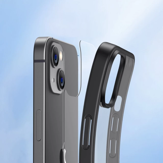 Чехол Ugreen Classy Clear Enhanced Protective Case для iPhone 14 Plus Black (90943-UGREEN)