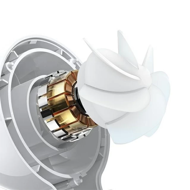 Ручной вентилятор с портативным зарядным устройством Usams ZB251 Candy Series Mini 1200 mAh White (ZB251FS01)
