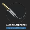 Наушники Usams EP-46 Earphone 3.5mm Black (HSEP4601)