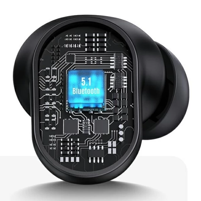 Бездротові навушники Usams BH Series TWS Bluetooth 5.1 White (BHUBH02)