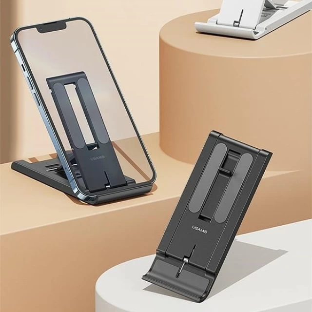 Подставка Usams ZJ070 Universal Holder Stand Phone Stand Tablet White (ZJ070ZJ02)