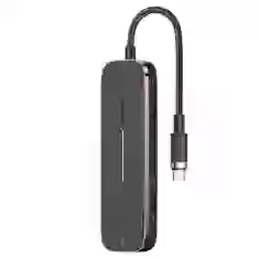 USB-хаб Usams SJ578 USB-C to 3xUSB-A | USB-C | HDMI Black (SJ578HUB01)