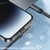 Кабель Usams US-SJ585 Iceflake PD/FC USB-A to USB-C 66W 6A 1.2m Black (SJ585USB01)