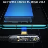 Кабель Usams US-SJ587 Iceflake PD/FC USB-C to USB-C 100W 2m Black (SJ587USB01)
