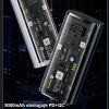 Портативное зарядное устройство Usams Powerbank 20W 9000mAh Dual-Port QC/PD/FC  Transparent White (10KCD18902)