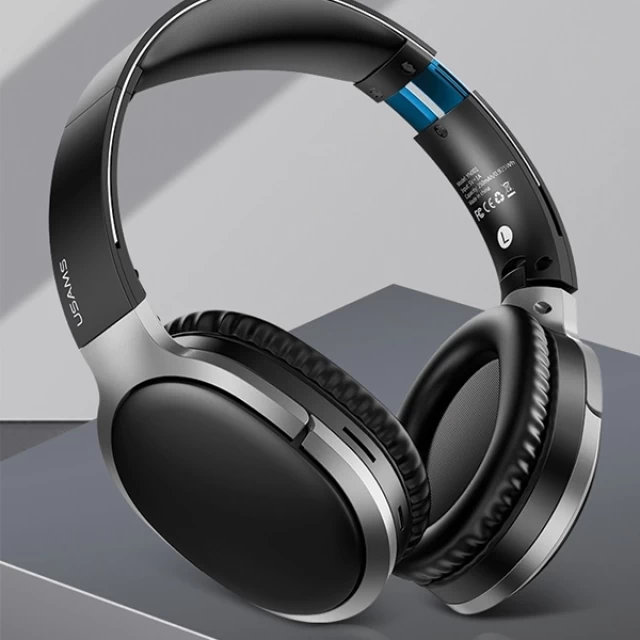 Бездротові навушники Usams YN001 Wireless Noise Cancelling Headphones Black (TDLYEJ01)