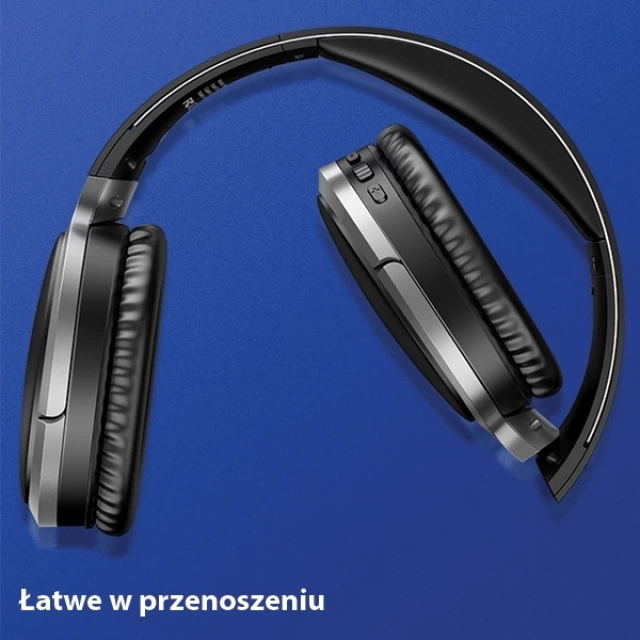 Бездротові навушники Usams YN001 Wireless Noise Cancelling Headphones Black (TDLYEJ01)