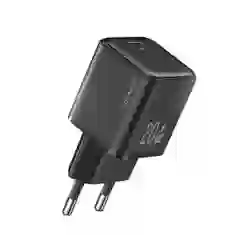 Мережевий зарядний пристрій Usams US-CC183 X-ron Series PD 20W USB-C Black (CC183TC01)